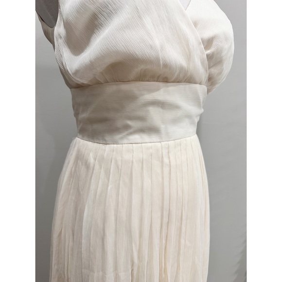 J. Crew Ivory White Long Sophia Gown Silk Dress - Picture 10 of 14